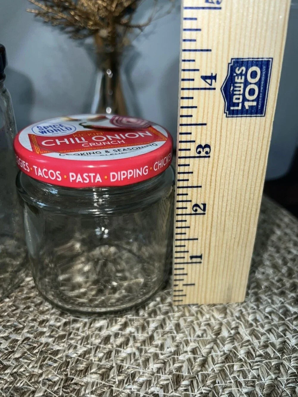 Set of 3 Reusable Glass Jars – Decoration and Storage.